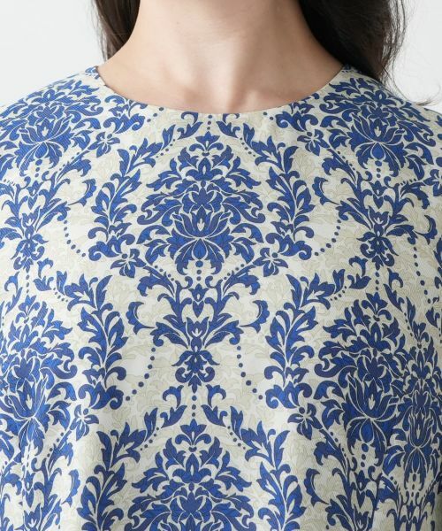 Leilian PLUS HOUSE / レリアンプラスハウス ドレス | 【店舗人気】プリントフレアワンピース【プラス企画】 | 詳細7