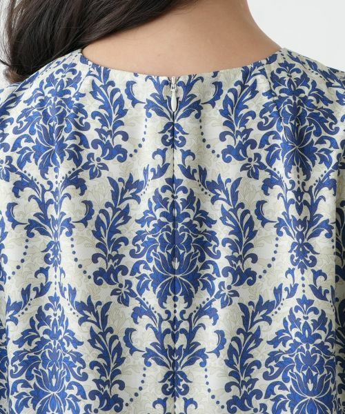 Leilian PLUS HOUSE / レリアンプラスハウス ドレス | 【店舗人気】プリントフレアワンピース【プラス企画】 | 詳細8