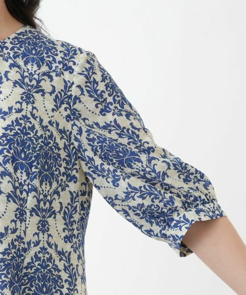 Leilian PLUS HOUSE / レリアンプラスハウス ドレス | 【店舗人気】プリントフレアワンピース【プラス企画】 | 詳細9