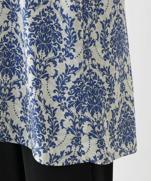 Leilian PLUS HOUSE / レリアンプラスハウス シャツ・ブラウス | プリントキーネックブラウス【プラス企画】 | 詳細10