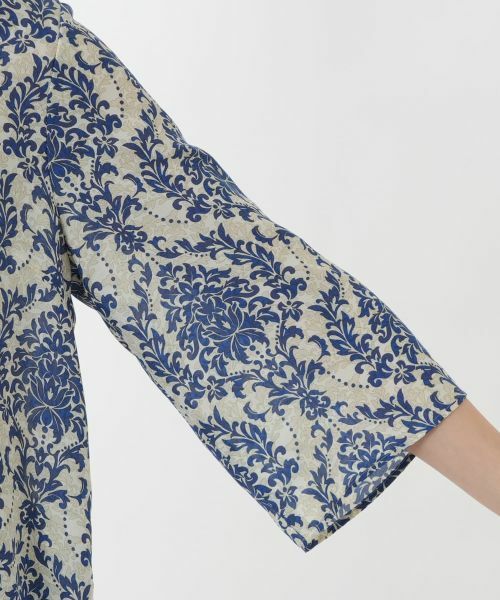 Leilian PLUS HOUSE / レリアンプラスハウス シャツ・ブラウス | プリントキーネックブラウス【プラス企画】 | 詳細9