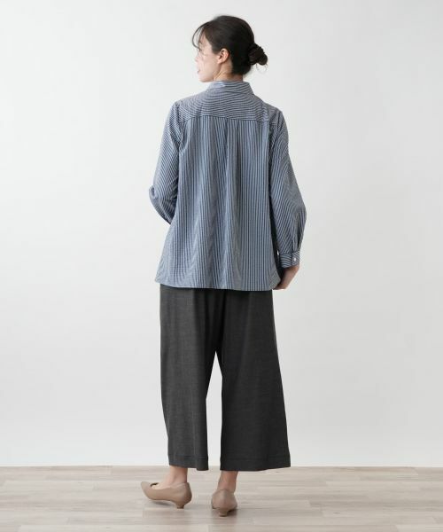 Leilian PLUS HOUSE / レリアンプラスハウス シャツ・ブラウス | 【店舗人気】ストライプブラウス【プラス企画】 | 詳細3