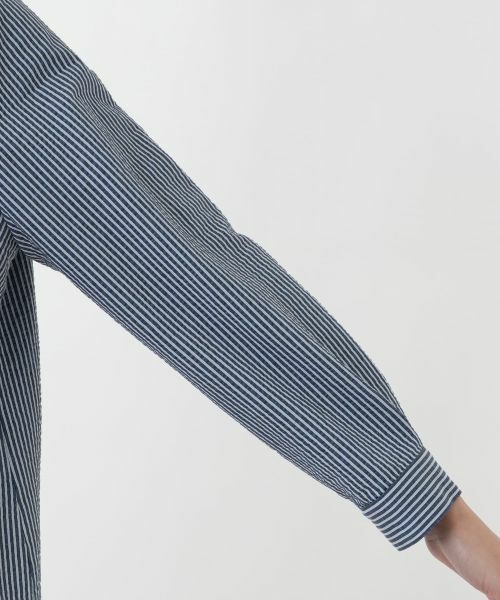 Leilian PLUS HOUSE / レリアンプラスハウス シャツ・ブラウス | 【店舗人気】ストライプブラウス【プラス企画】 | 詳細9