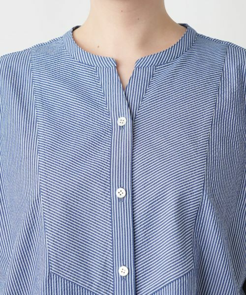 Leilian PLUS HOUSE / レリアンプラスハウス シャツ・ブラウス | 【店舗人気】スキッパーブラウス【プラス企画】 | 詳細10