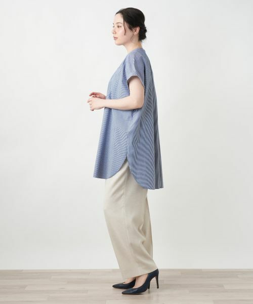 Leilian PLUS HOUSE / レリアンプラスハウス シャツ・ブラウス | 【店舗人気】スキッパーブラウス【プラス企画】 | 詳細5