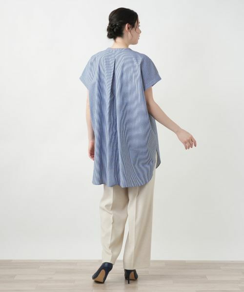 Leilian PLUS HOUSE / レリアンプラスハウス シャツ・ブラウス | 【店舗人気】スキッパーブラウス【プラス企画】 | 詳細6