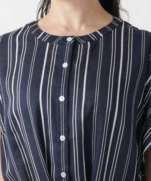 Leilian PLUS HOUSE / レリアンプラスハウス ドレス | ストライプワンピース【プラス企画】 | 詳細10