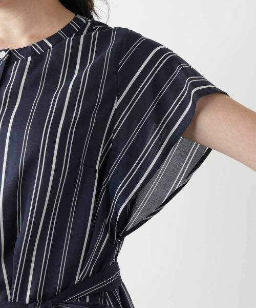 Leilian PLUS HOUSE / レリアンプラスハウス ドレス | ストライプワンピース【プラス企画】 | 詳細12