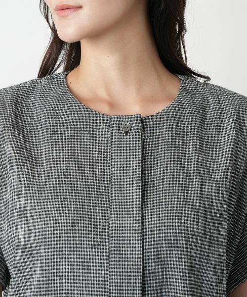 Leilian PLUS HOUSE / レリアンプラスハウス ドレス | 【店舗人気】チェックワンピース【プラス企画】 | 詳細7