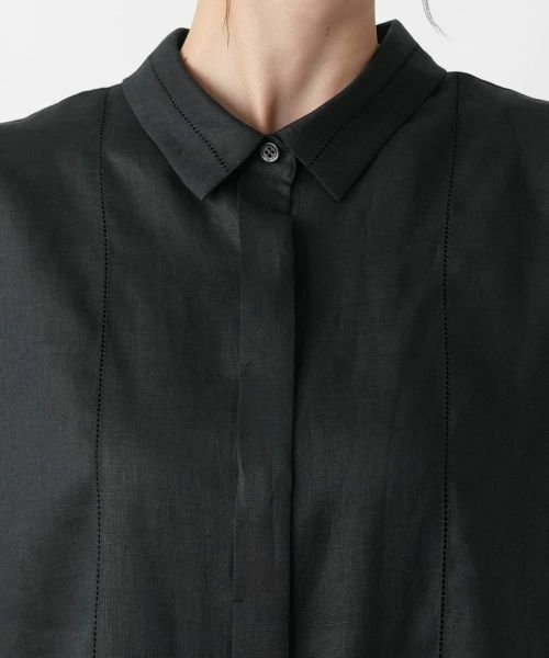 Leilian PLUS HOUSE / レリアンプラスハウス シャツ・ブラウス | 比翼チュニックブラウス【プラス企画】 | 詳細10