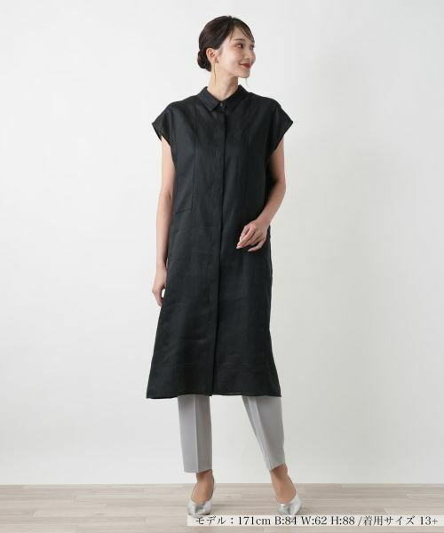 Leilian PLUS HOUSE / レリアンプラスハウス シャツ・ブラウス | 比翼チュニックブラウス【プラス企画】 | 詳細4