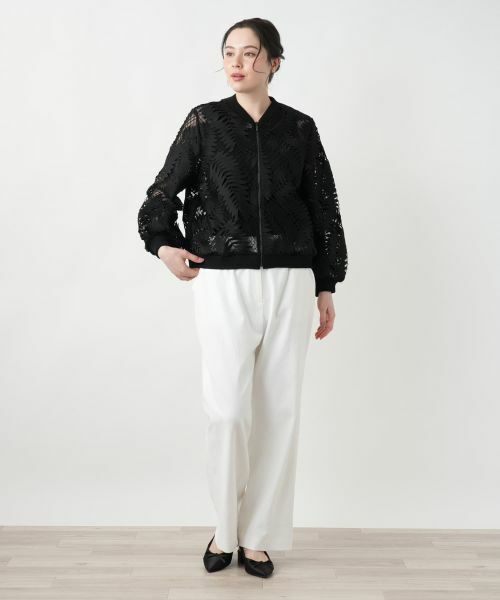 Leilian PLUS HOUSE / レリアンプラスハウス その他アウター | ジップブルゾン【プラス企画】 | 詳細1