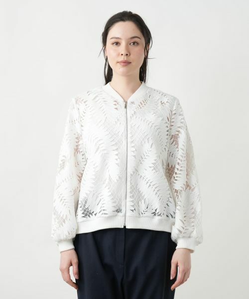 Leilian PLUS HOUSE / レリアンプラスハウス その他アウター | ジップブルゾン【プラス企画】 | 詳細7