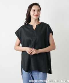 Leilian PLUS HOUSE / レリアンプラスハウス シャツ・ブラウス | スキッパーブラウス【プラス企画】