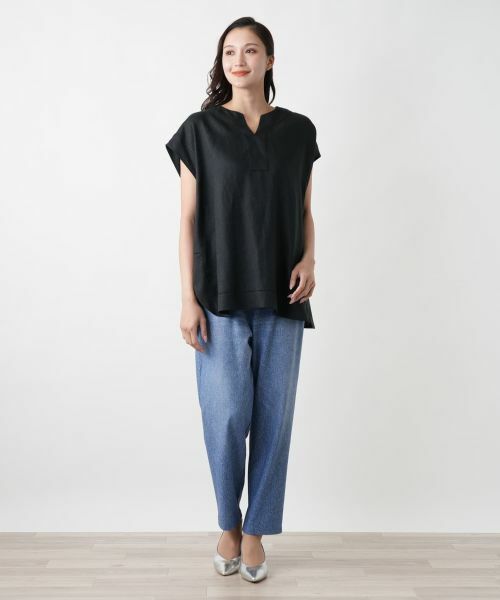 Leilian PLUS HOUSE / レリアンプラスハウス シャツ・ブラウス | スキッパーブラウス【プラス企画】 | 詳細4