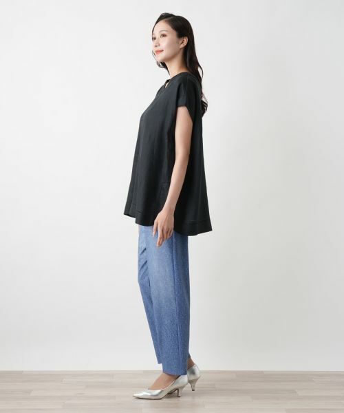 Leilian PLUS HOUSE / レリアンプラスハウス シャツ・ブラウス | スキッパーブラウス【プラス企画】 | 詳細5