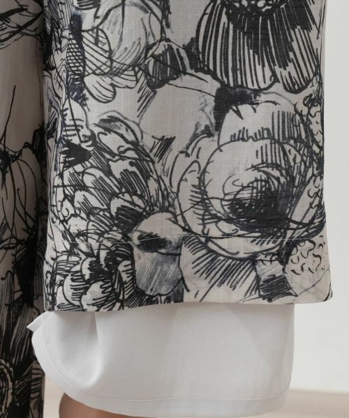 Leilian PLUS HOUSE / レリアンプラスハウス その他パンツ | 【店舗人気】プリントワイドパンツ【プラス企画】 | 詳細10