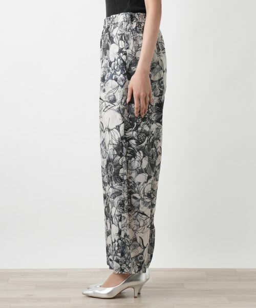 Leilian PLUS HOUSE / レリアンプラスハウス その他パンツ | 【店舗人気】プリントワイドパンツ【プラス企画】 | 詳細5