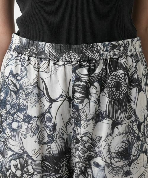 Leilian PLUS HOUSE / レリアンプラスハウス その他パンツ | 【店舗人気】プリントワイドパンツ【プラス企画】 | 詳細7