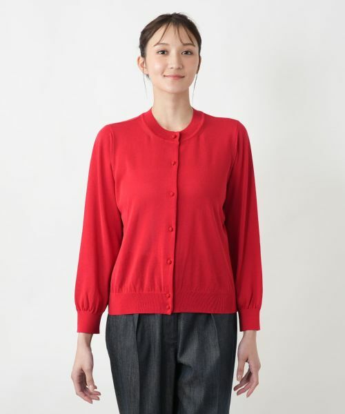 Leilian PLUS HOUSE / レリアンプラスハウス カーディガン・ボレロ | 【店舗人気】クルーネックカーディガン | 詳細10