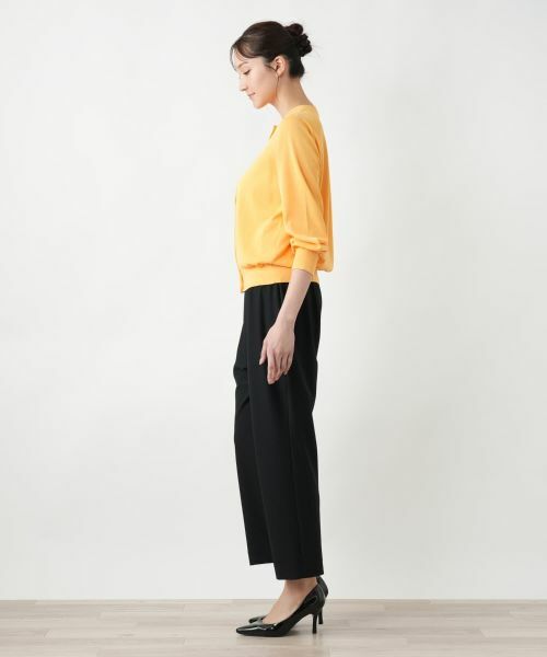 Leilian PLUS HOUSE / レリアンプラスハウス カーディガン・ボレロ | 【店舗人気】クルーネックカーディガン | 詳細5