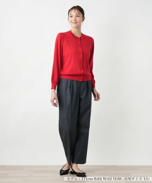 Leilian PLUS HOUSE / レリアンプラスハウス カーディガン・ボレロ | 【店舗人気】クルーネックカーディガン | 詳細7