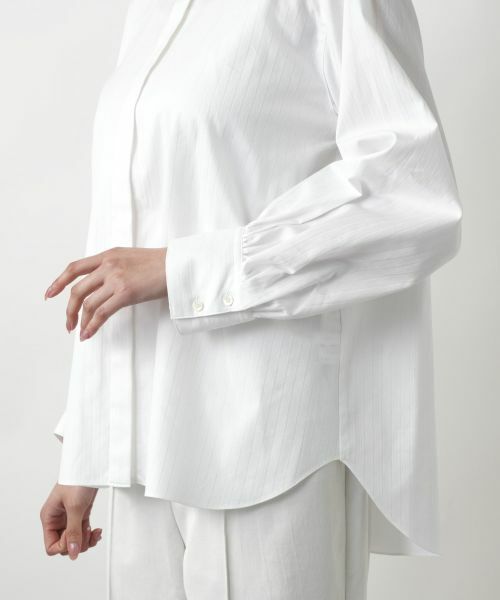 Leilian PLUS HOUSE / レリアンプラスハウス シャツ・ブラウス | 【店舗人気】バンドカラーブラウス | 詳細10