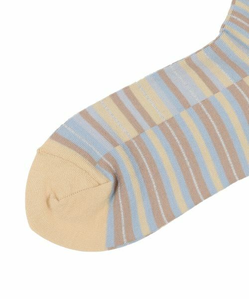Leilian PLUS HOUSE / レリアンプラスハウス ソックス | 【店舗人気】ランダムボーダーフリルソックス | 詳細2