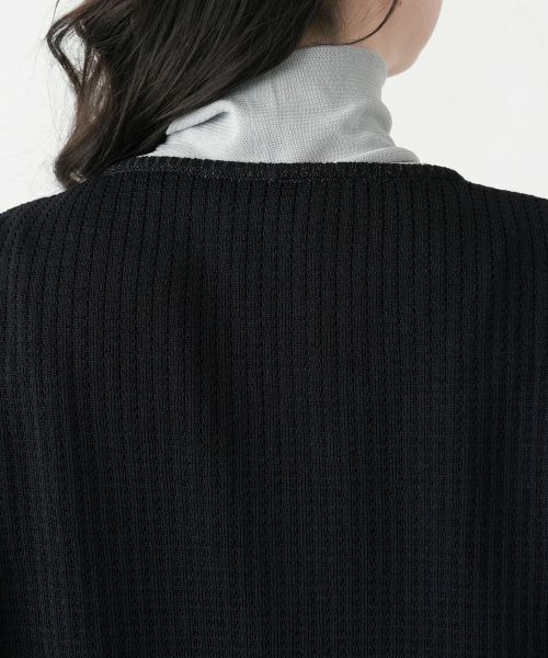 Leilian PLUS HOUSE / レリアンプラスハウス カーディガン・ボレロ | フラワー刺繍Vネックカーディガン【CORSINI & PROTI】 | 詳細14