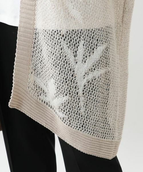 Leilian PLUS HOUSE / レリアンプラスハウス テーラードジャケット | 【店舗人気】リーフ柄ニットベスト | 詳細10