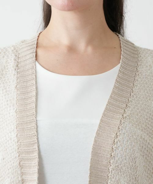 Leilian PLUS HOUSE / レリアンプラスハウス テーラードジャケット | 【店舗人気】リーフ柄ニットベスト | 詳細7