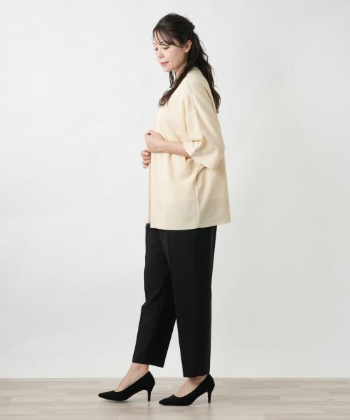 Leilian PLUS HOUSE / レリアンプラスハウス カーディガン・ボレロ | ドルマンカーディガン【ROCHAS Premiere】 | 詳細5