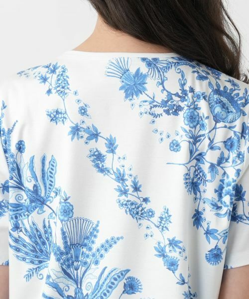 Leilian PLUS HOUSE / レリアンプラスハウス Tシャツ | 【店舗人気】プリントTシャツ【ROCHAS Premiere】 | 詳細11