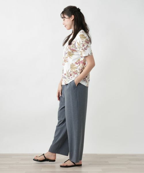 Leilian PLUS HOUSE / レリアンプラスハウス Tシャツ | 【店舗人気】プリントTシャツ【ROCHAS Premiere】 | 詳細2