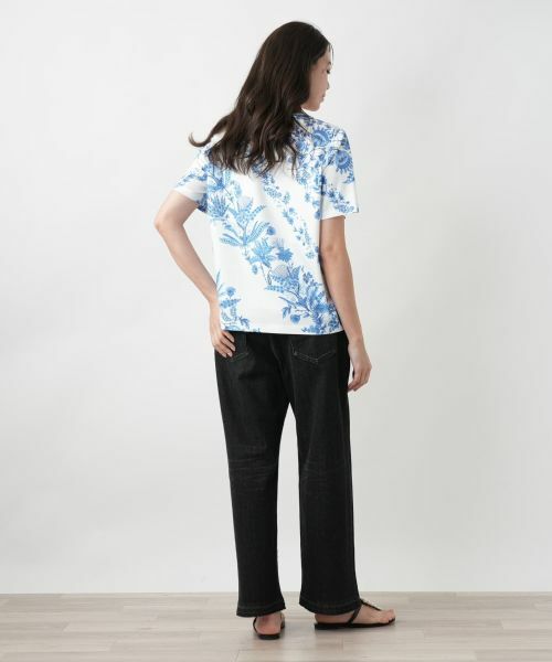 Leilian PLUS HOUSE / レリアンプラスハウス Tシャツ | 【店舗人気】プリントTシャツ【ROCHAS Premiere】 | 詳細6