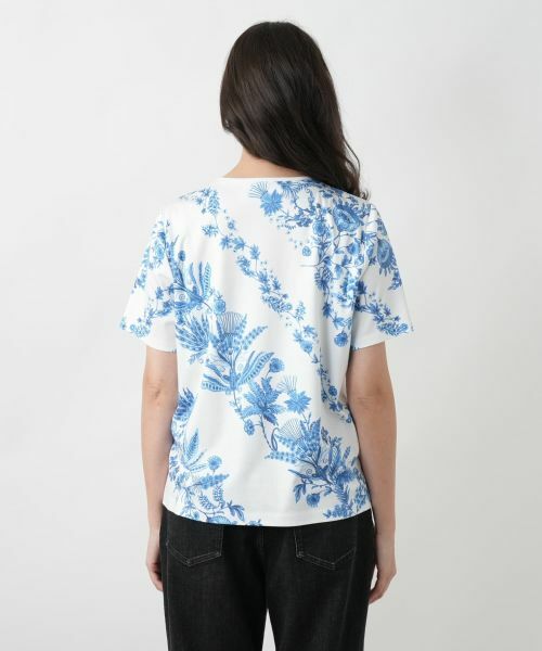 Leilian PLUS HOUSE / レリアンプラスハウス Tシャツ | 【店舗人気】プリントTシャツ【ROCHAS Premiere】 | 詳細9