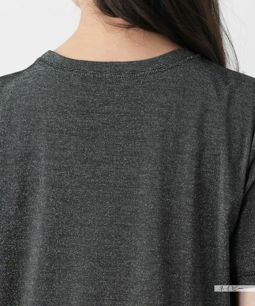 Leilian PLUS HOUSE / レリアンプラスハウス カットソー | 【店舗人気】ラメクルーネックカットソー【ROCHAS Premiere】 | 詳細11