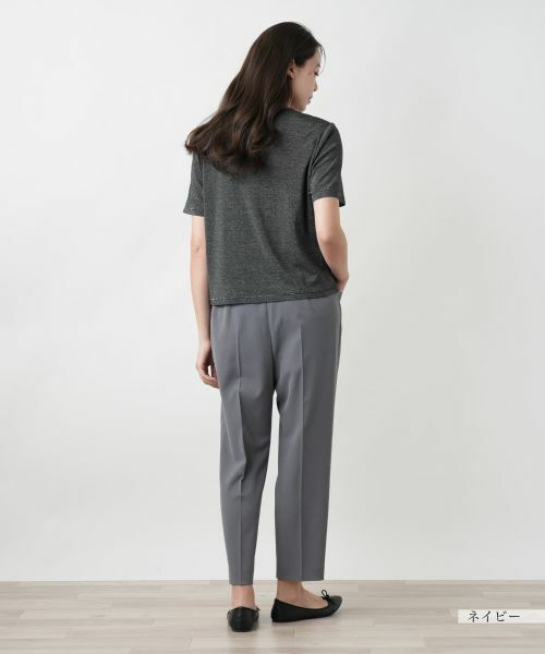 Leilian PLUS HOUSE / レリアンプラスハウス カットソー | 【店舗人気】ラメクルーネックカットソー【ROCHAS Premiere】 | 詳細6