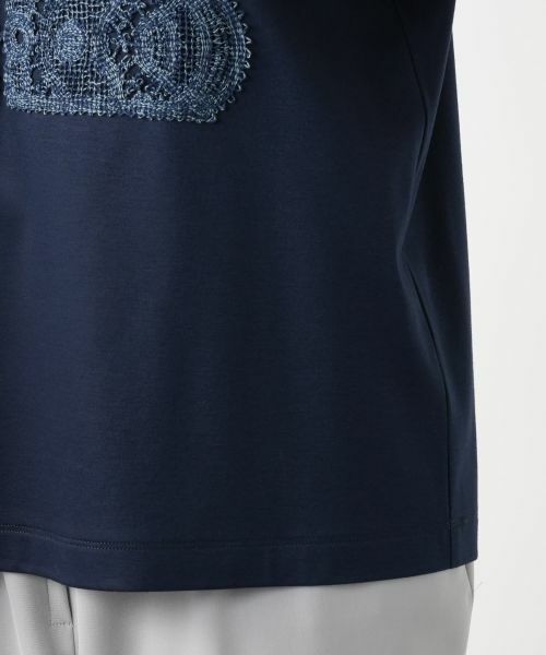 Leilian PLUS HOUSE / レリアンプラスハウス カットソー | 【店舗人気】刺繍カットソー【ROCHAS Premiere】 | 詳細11