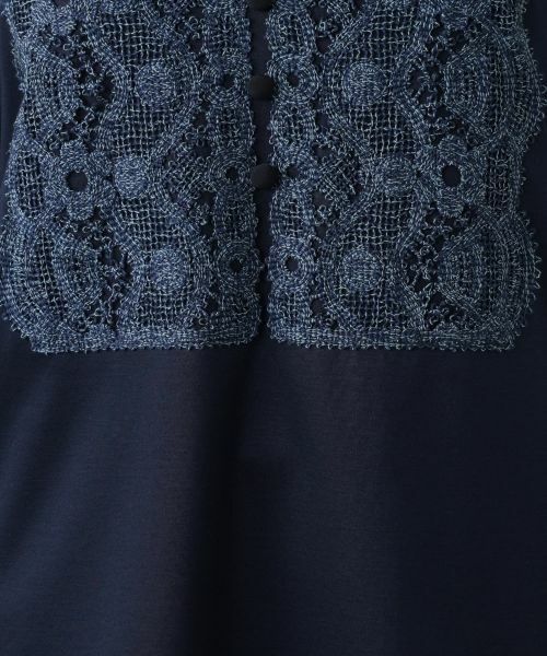 Leilian PLUS HOUSE / レリアンプラスハウス カットソー | 【店舗人気】刺繍カットソー【ROCHAS Premiere】 | 詳細13