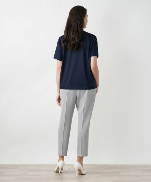 Leilian PLUS HOUSE / レリアンプラスハウス カットソー | 【店舗人気】刺繍カットソー【ROCHAS Premiere】 | 詳細3