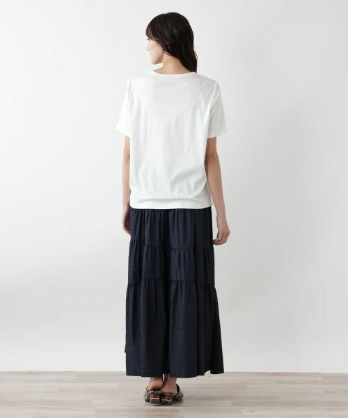 Leilian PLUS HOUSE / レリアンプラスハウス Tシャツ | 【店舗人気】刺繍Tシャツ【ROCHAS Premiere】 | 詳細3