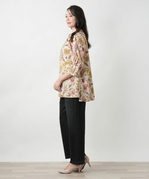 Leilian PLUS HOUSE / レリアンプラスハウス シャツ・ブラウス | 【店舗人気】プリントブラウス【ROCHAS Premiere】 | 詳細2