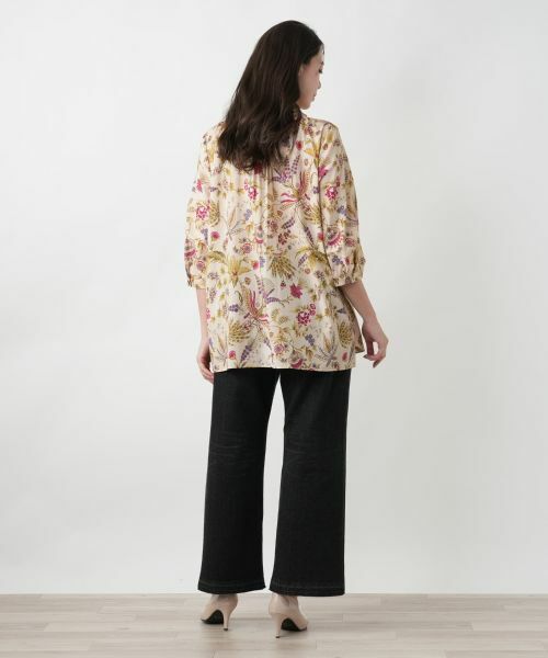 Leilian PLUS HOUSE / レリアンプラスハウス シャツ・ブラウス | 【店舗人気】プリントブラウス【ROCHAS Premiere】 | 詳細3