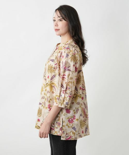 Leilian PLUS HOUSE / レリアンプラスハウス シャツ・ブラウス | 【店舗人気】プリントブラウス【ROCHAS Premiere】 | 詳細5