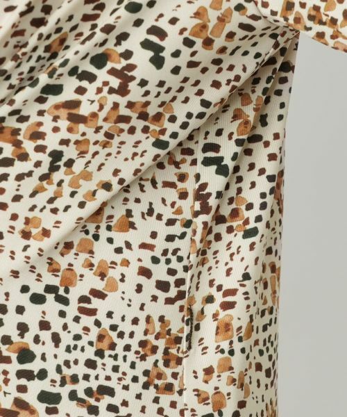 Leilian PLUS HOUSE / レリアンプラスハウス ドレス | プリントフレアワンピース【ROCHAS Premiere】 | 詳細12