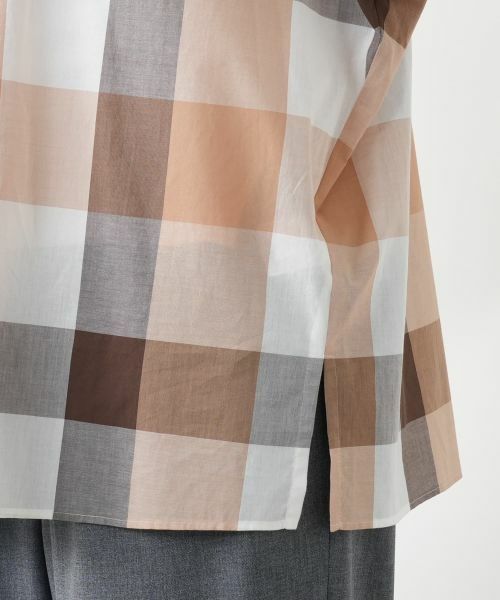 Leilian PLUS HOUSE / レリアンプラスハウス シャツ・ブラウス | 【店舗人気】ブロックチェックブラウス【ROCHAS Premiere】 | 詳細11