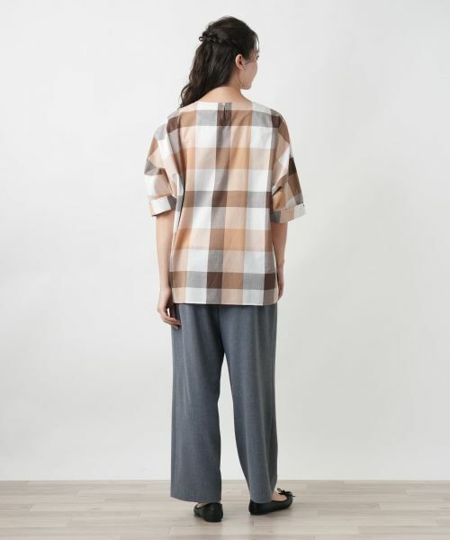 Leilian PLUS HOUSE / レリアンプラスハウス シャツ・ブラウス | 【店舗人気】ブロックチェックブラウス【ROCHAS Premiere】 | 詳細3