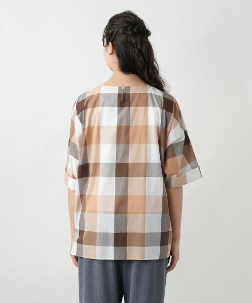 Leilian PLUS HOUSE / レリアンプラスハウス シャツ・ブラウス | 【店舗人気】ブロックチェックブラウス【ROCHAS Premiere】 | 詳細6