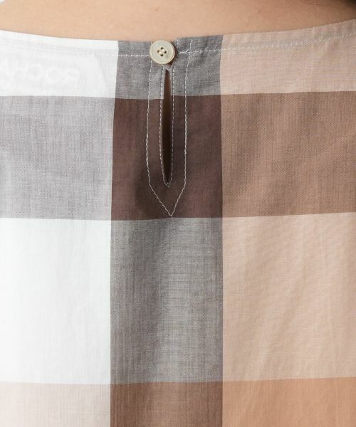 Leilian PLUS HOUSE / レリアンプラスハウス シャツ・ブラウス | 【店舗人気】ブロックチェックブラウス【ROCHAS Premiere】 | 詳細9